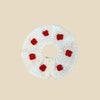 The Queen of Hearts Crochet Collar