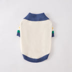 Rainbow Polo Knit Pet Sweater