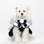 Miss CoCo - Black and White Luxury Little Princess Dress