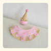 AesPaw Ice Cream Cone Birthday Bib & Headdress pet birthday accessory, product detail